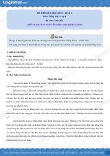 Đề thi giữa học kì 2 Tiếng Việt 4 Cánh diều - Đề số 4